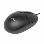 image de Souris Bluestork filaire compacte ambidextre 1000 dpi 4 boutons Noir