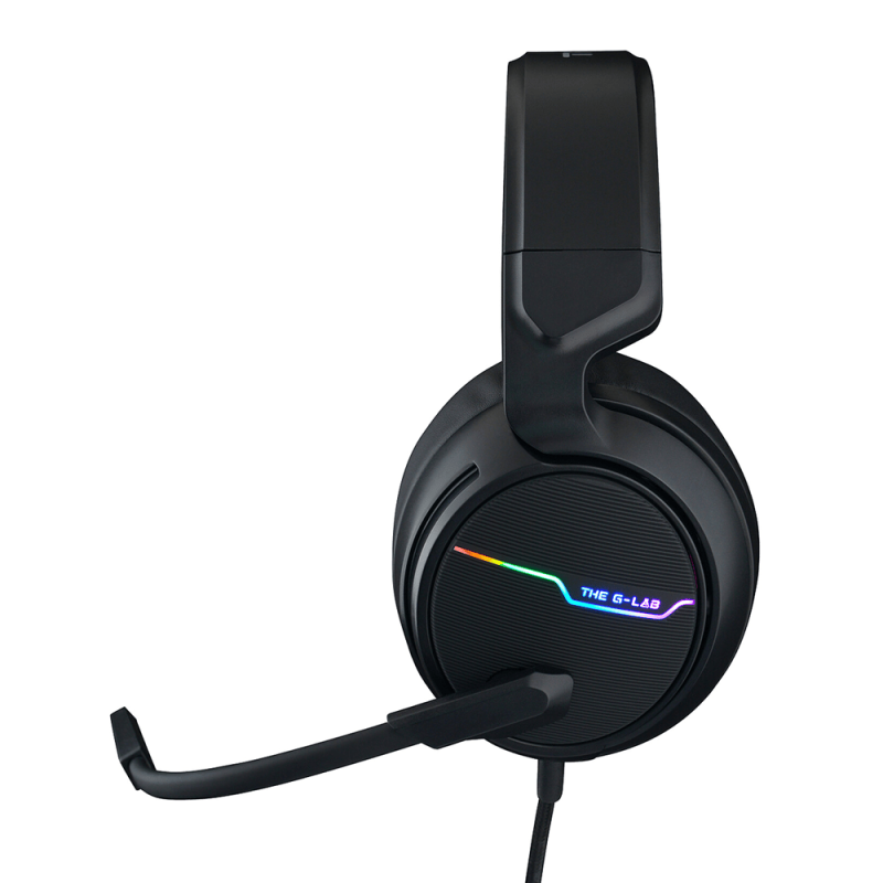 image de Casque Filaire G-LAB Korp Thallium RGB USB 7.1
