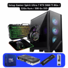 image de Setup Gamer Spirit Ultra 7 RTX 5060 TI 8Go / 32Go Ram / 500 Go SSD