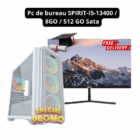 image de Pc de bureau SPIRIT-I5-13400 / 8GO / 512 GO Sata