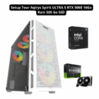 image de Setup Tour Aqirys Spirit ULTRA5 RTX 5060 16Go Ram 500 Go SSD