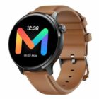 image de Bracelet Montre Connectée MIBRO 22MM Marron Cuir