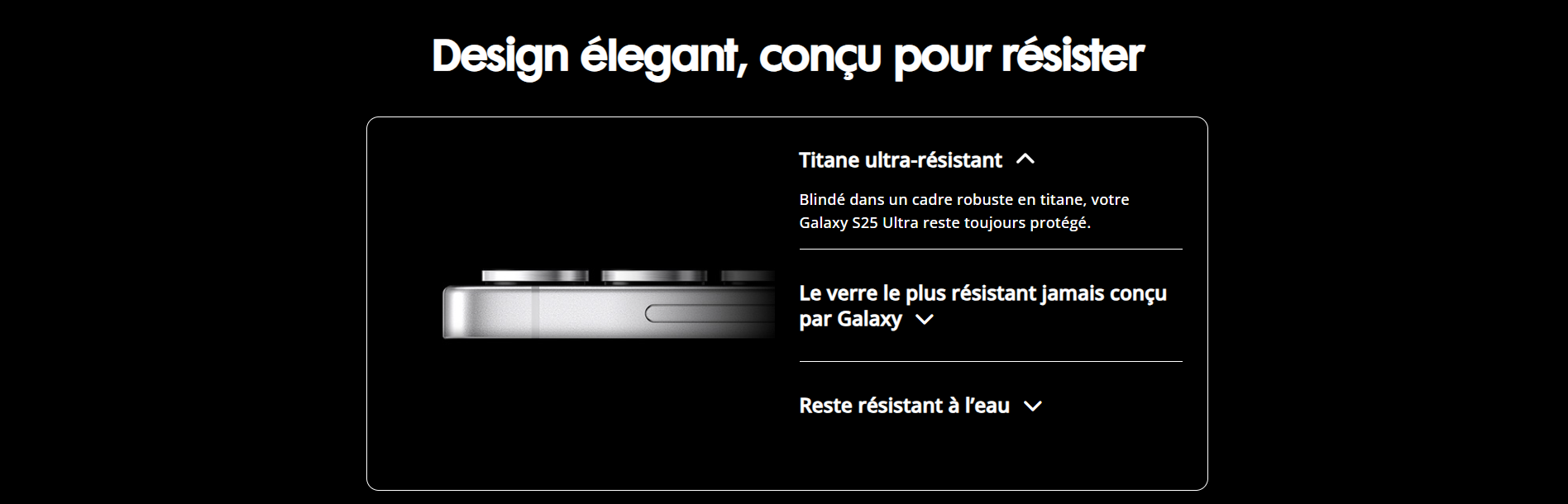 image de Smartphone SAMSUNG Galaxy S25 Ultra 5G / 12 Go / 256 Go