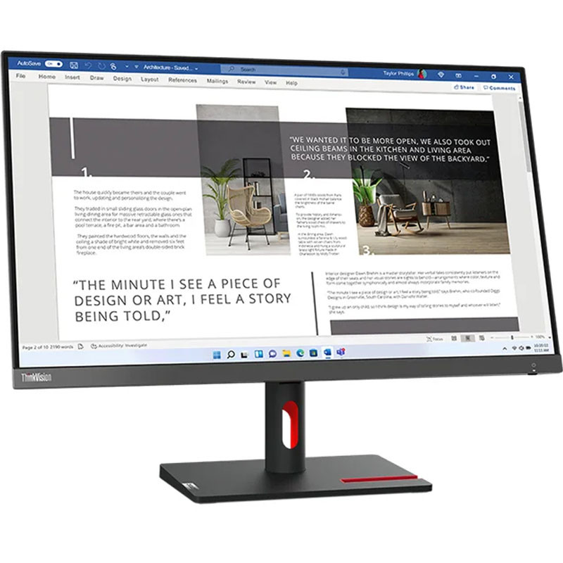 image de PC de Bureau Lenovo Think Centre Neo 50t G5 27″ FHD i5 14Gén 8Go 512Go SSD