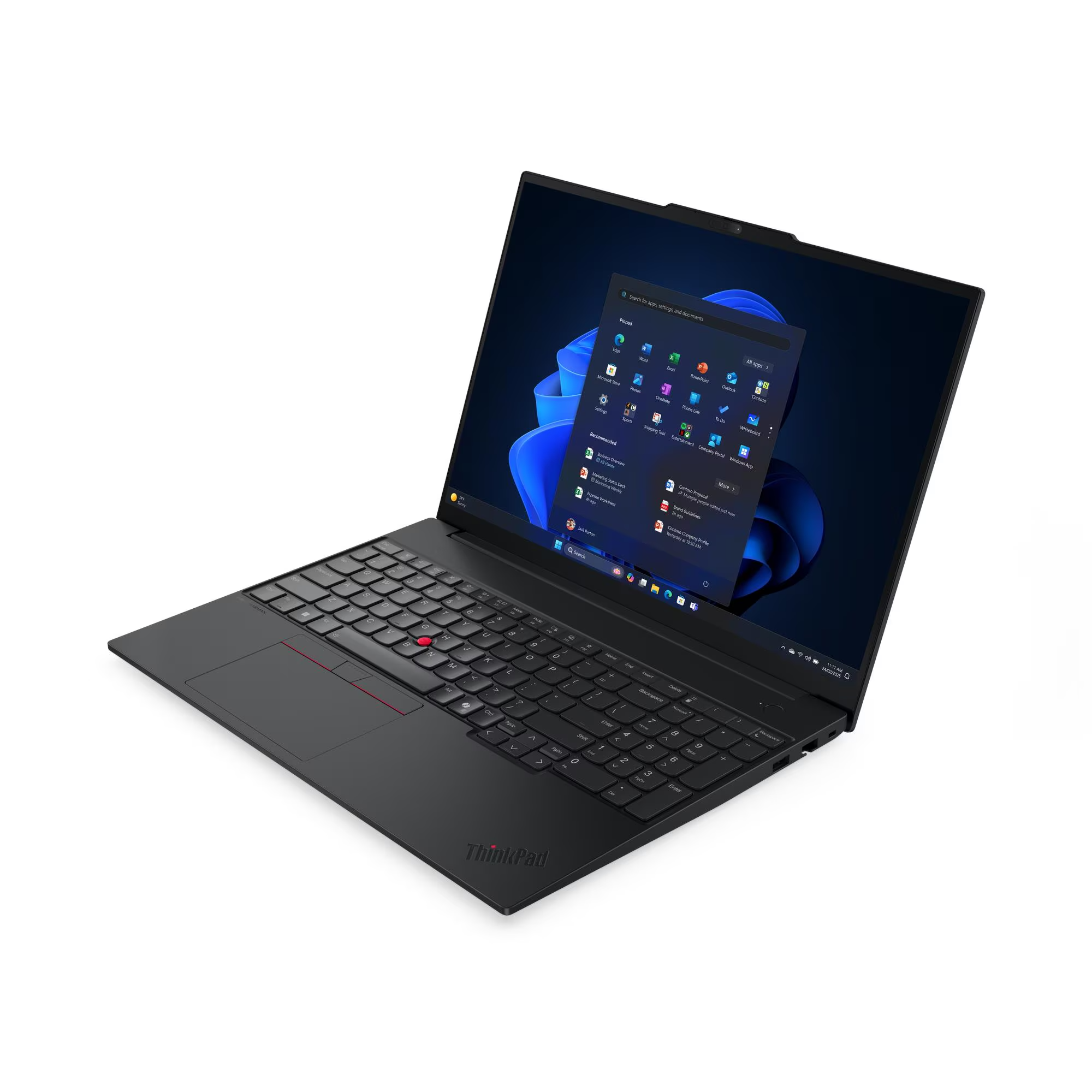 image de Pc Portable Lenovo ThinkPad E16 Gen 1 / i7-1355U / 16 Go / 512 Go SSD / Noir