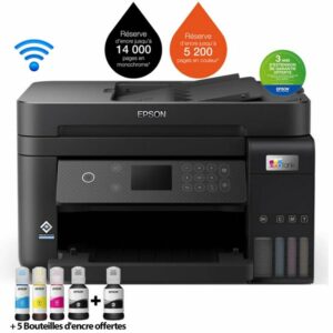 image de Imprimante EPSON ECOTANK L6270 à Réservoir Intégré 3En1 Couleur/ Recto Verso Auto