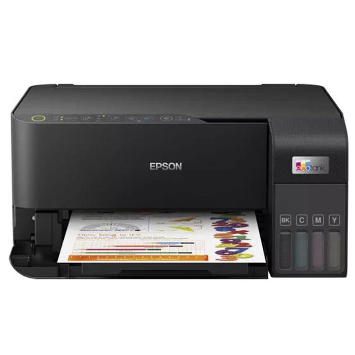 image de Imprimante Multifonction EPSON EcoTank L3550 à Réservoir intégré 3en1 Couleur WIFI