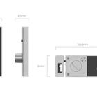 image de Serrure de jante intelligente EZVIZ DL03 Pro