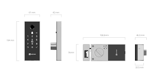image de Serrure de jante intelligente EZVIZ DL03 Pro