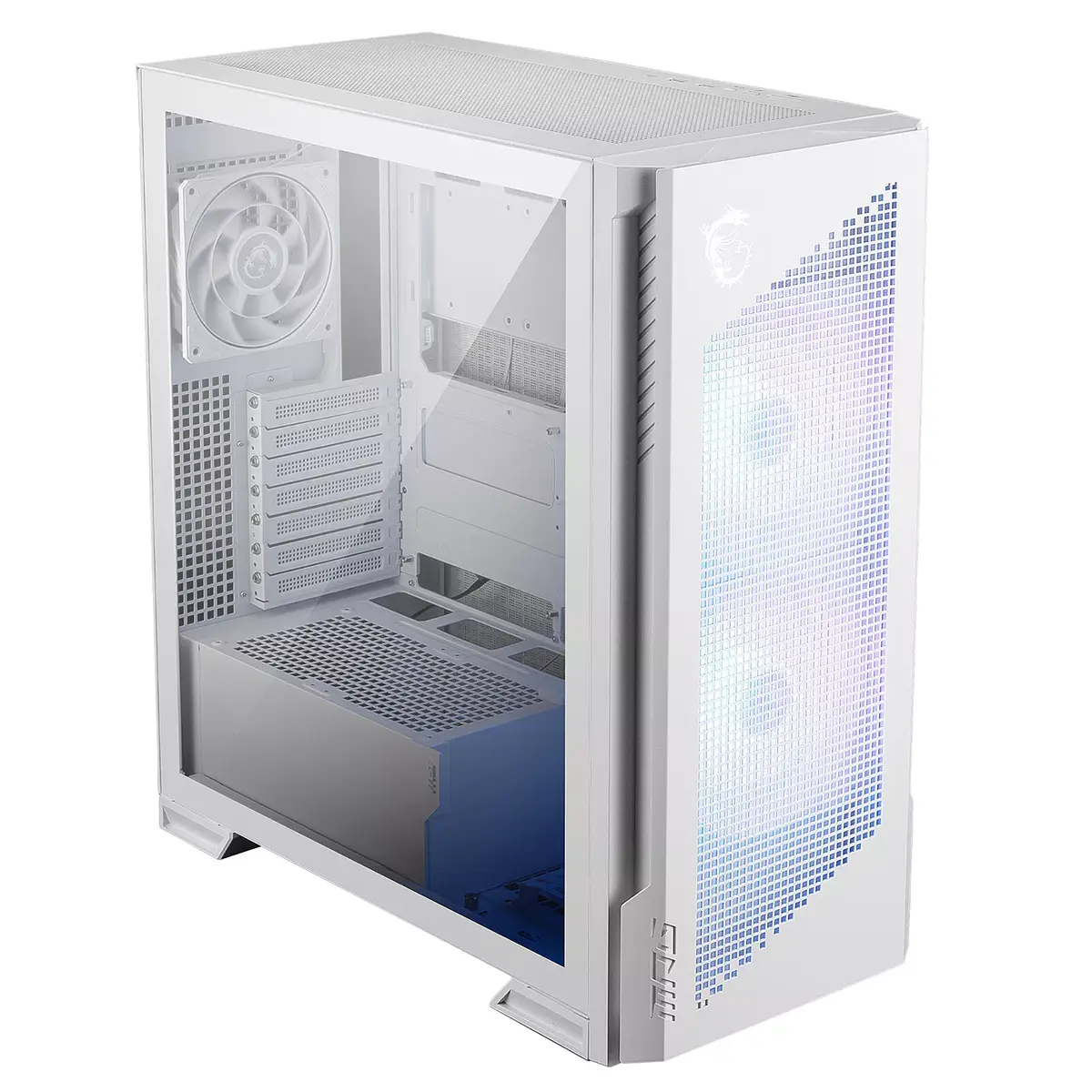 image de Boîtier PC Gamer MSI Mpg Velox 300R Airflow PZ - Blanc