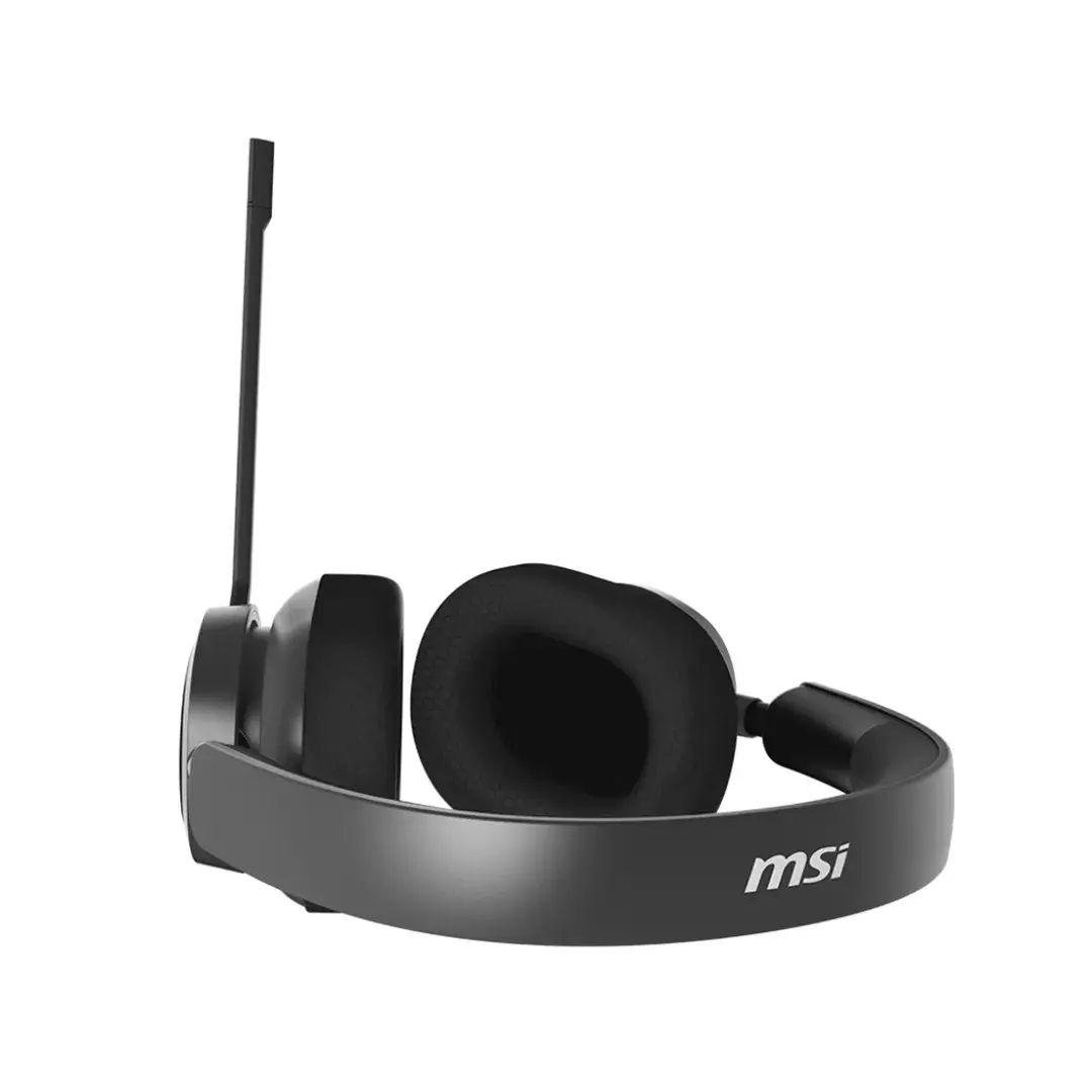 image de Micro Casque MSI Gamer Filaire USB-C Maestro 300 - Noir