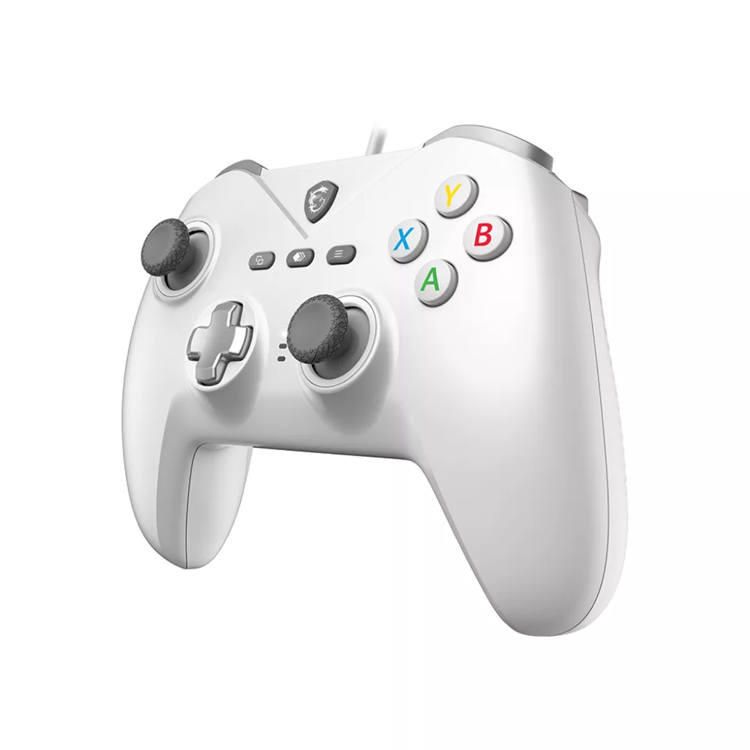 image de Manette de Jeu Filaire MSI FORCE GC200 - Blanc