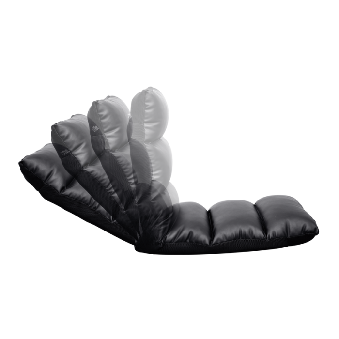 image de Chaise Gaming TRUST GXT718 Rayzee Pliable au sol - Noir