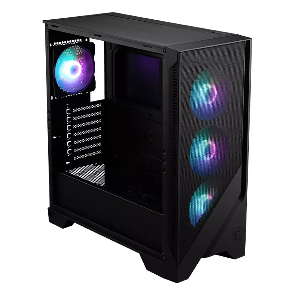 image de Boîtier Gaming MSI Mag Forge 320R Airflow Noir