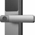 image de EZVIZ Smart Lock DL05 Serrure de porte d'entrée sans clé 7 en 1, avec accès par empreintes digitales