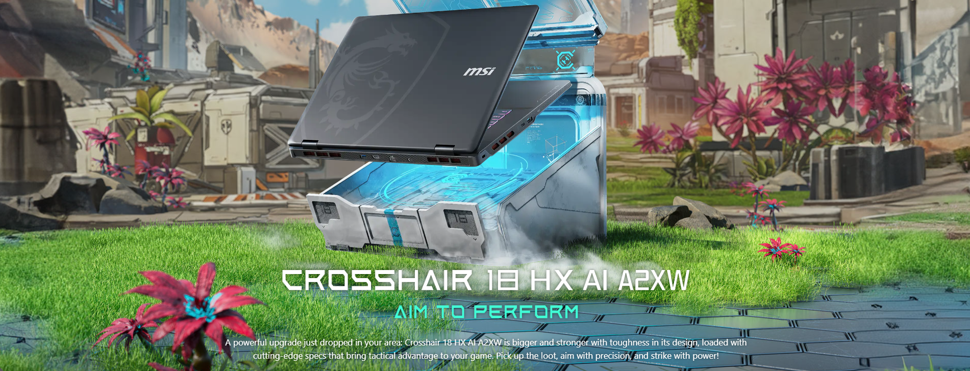 image de Pc Portable Gamer MSI Crosshair 18HX Ai A2XWGKG U7-255HX 16 Go / 1 To SSD/ RTX 5070 8 Go