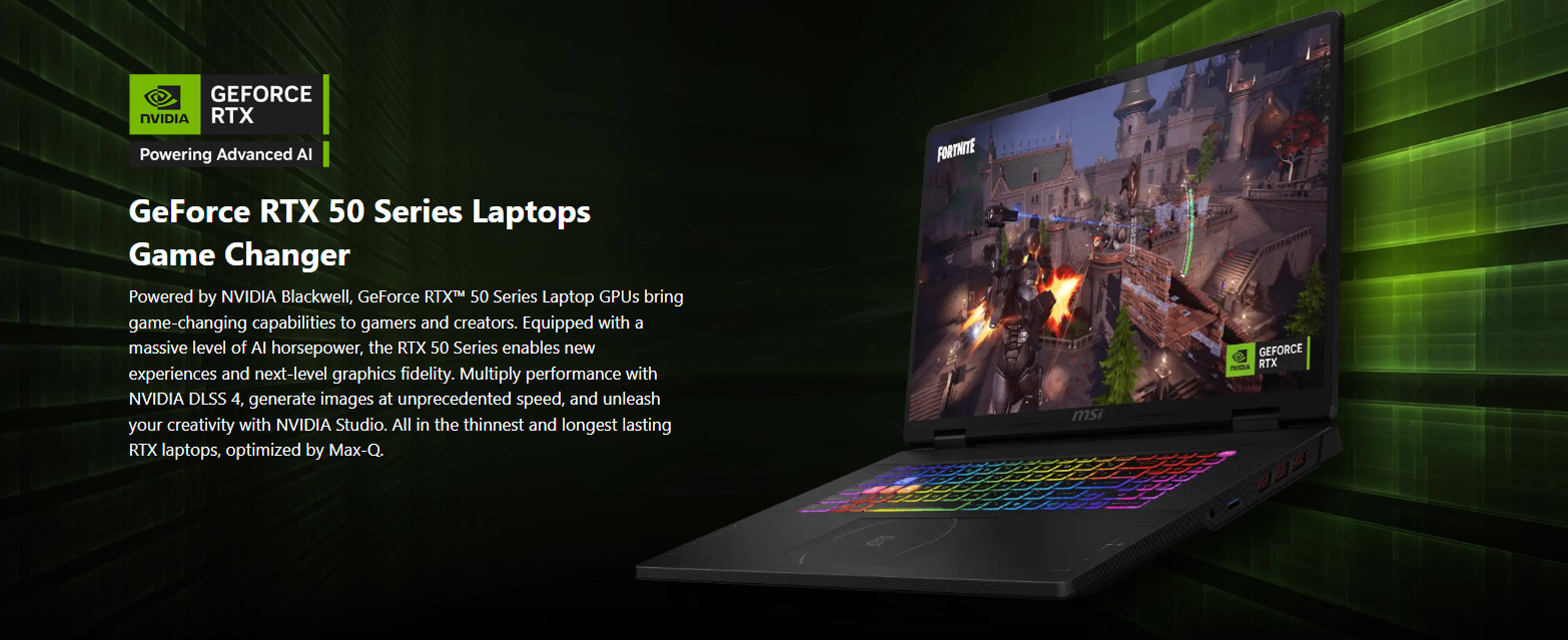 image de Pc Portable Gamer MSI Crosshair 18HX Ai A2XWGKG U7-255HX 16 Go / 1 To SSD/ RTX 5070 8 Go