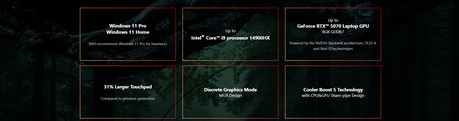 image de Pc Portable Gamer Msi Katana 15 HX B14WGK-625XFR i7 14è Gen 16 Go RTX 3050