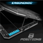 image de Refroidisseur pc portable 17" SOG Airblade 700 RGB