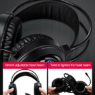 image de T-Wolf H130 Microphone Casque de Jeux Filaire USB+ jack Avec LED rgb