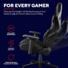 image de Chaise Gaming Trust GXT 712 Resto Pro Noir