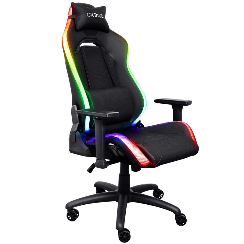 image de Chaise Gaming Trust GXT 719 Ruya RGB Noir + POWER BANK 5000