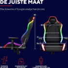 image de Chaise Gaming Trust GXT 719 Ruya RGB Noir + POWER BANK 5000