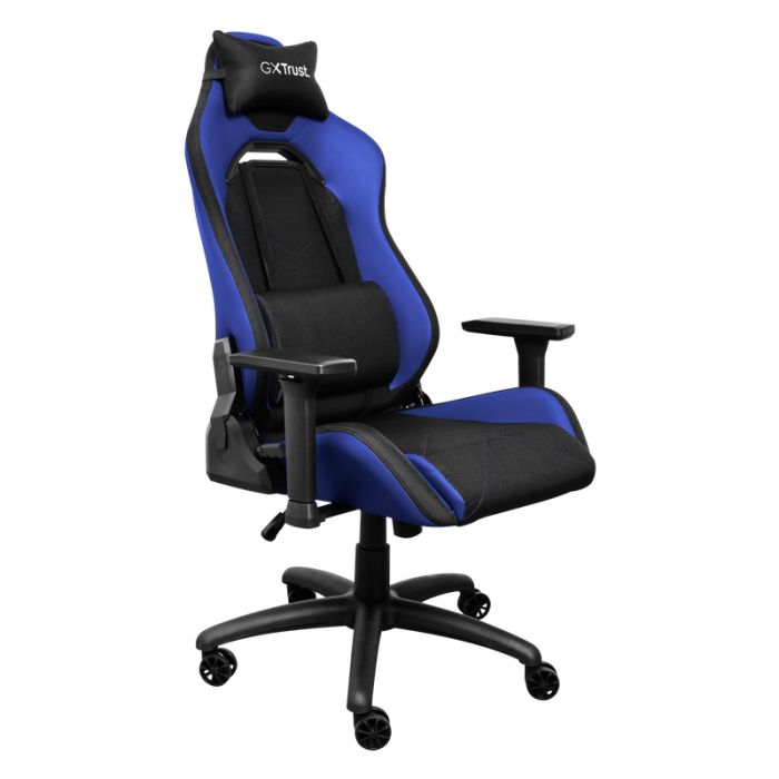 image de Chaise Gaming TRUST GXT714B RUYA Avec Accoudoirs - Noir & Bleu