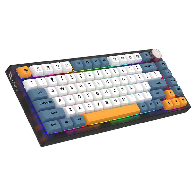 image de Clavier Gamer Mécanique AQIRYS Libertas, 100% Anti-ghosting, Double Mode