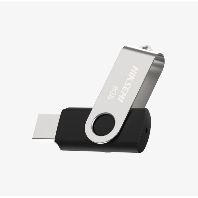 image de Clé USB HIKSEMI M200S USB 3.0 - Noir & Gris
