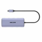 image de Hub USB Hiksemi DS8 Type-C 8 EN1 - Gris ZSTORE