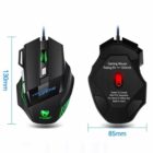 image de T-WOLF M1 Souris Gaming USB Lumineux RGB Souris Mécanique