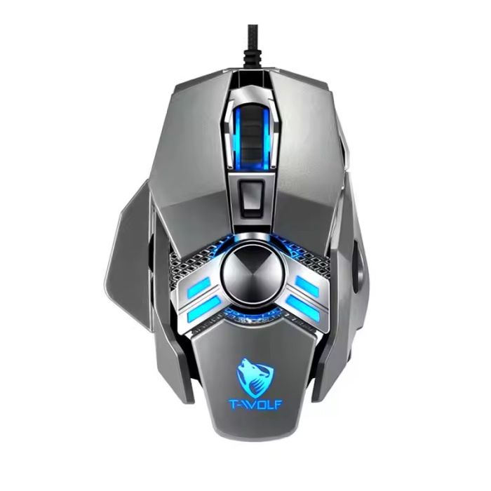 image de Souris Gamer Filaire T-WOLF WARRIOR V10 - Noir