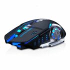 image de T-WOLF Q13 Souris Gaming Rechargeable Sans fil LED Rétroéclairé 3DP