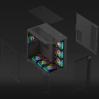 image de Boitier Gaming Aqirys Titan Midi Tower ATX/ARGB Noir