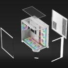 image de Boitier Gaming Aqirys Titan Midi Tower ATX/ARGB Blanc