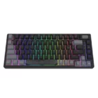 image de Clavier Mécanique Gamer AQIRYS ADARA MINI BLACK, 100% Anti-Ghosting, RGB, Qwerty