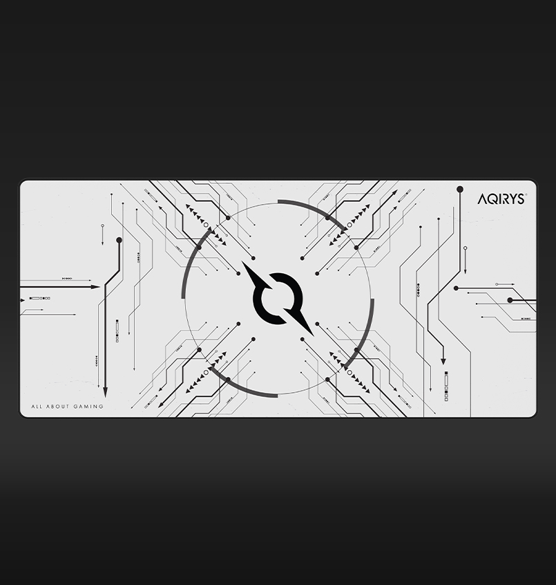 image de Tapis de Souris Aqirys GRUIS XL Blanc