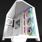 image de Boitier Gaming Aqirys Titan Midi Tower ATX/ARGB Blanc