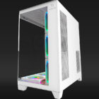 image de Boitier Gaming Aqirys Titan Midi Tower ATX/ARGB Blanc
