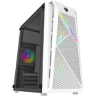 image de Boîtier Gaming Aqirys Bellatrix Pro Mini Tour - Blanc