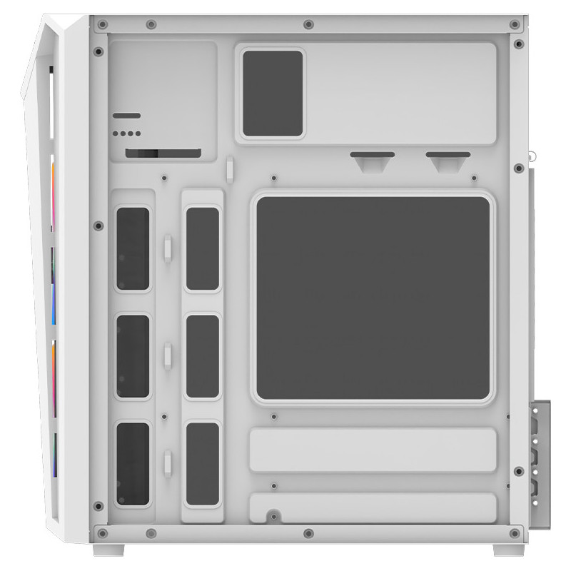 image de Boîtier Gaming Aqirys Bellatrix Pro Mini Tour - Blanc