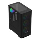 image de Boîtier Gamer Moyen Tour AQIRYS Gacrux / ARGB / Noir
