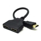 image de Câble HDMI Gembird (DSP-2PH4-04) passif à double port - Noir