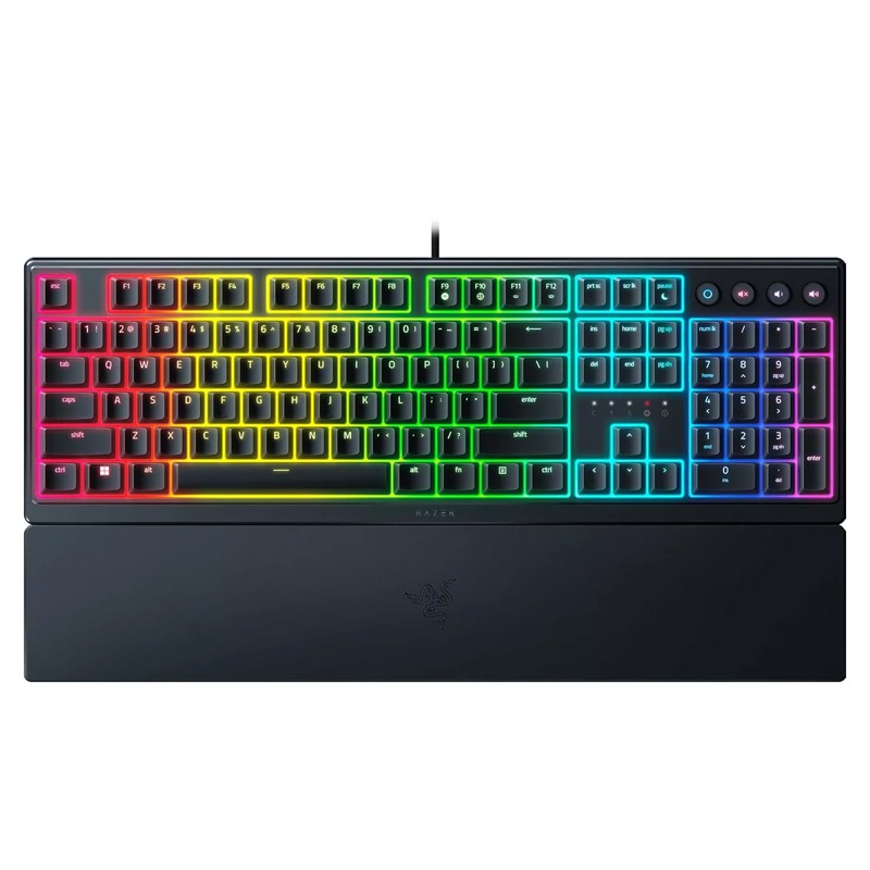 clavier-gamer-filaire-razer-ornata-v3-meca-membrane-rgb-noir-f image de Clavier Gamer Filaire RAZER Ornata V3 Méca-Membrane RGB - Noir
