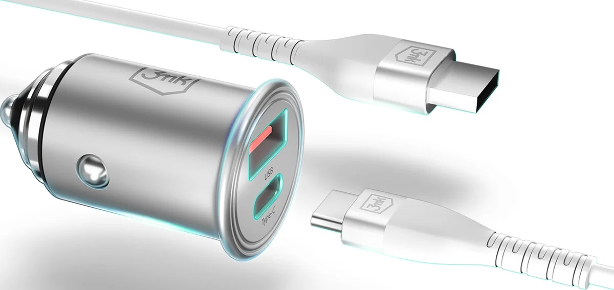 image de Chargeur de voiture 3mk Hyper 30 W