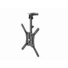 image de Gembird CM-55ST-01 Support de plafond pour téléviseur orientable, 23" - 55", noir