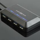 image de Hub Usb 3.1 Type-C 4 ports Gembird ACT-HUB3C-4P - Noir