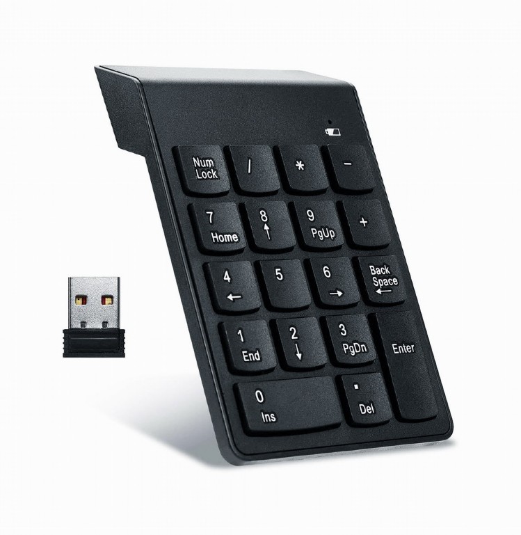 image de Clavier numérique GEMBIRD KPD-W-02 Sans fil