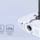 image de Kit De Fixation Plafond Attache Gembird Pour Vidéo Projecteur